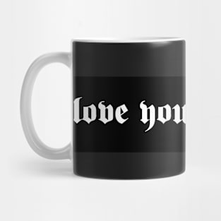 Love Your Enemies Christian Bumper Sticker Mug